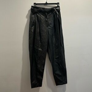 BABATON Faux Leather Crop Pants